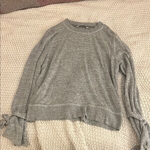 Abercrombie & Fitch Heather Gray Sweater